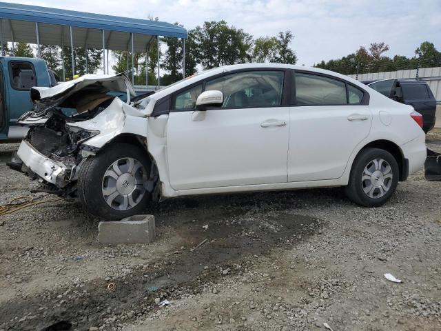 HONDA CIVIC HYBR 2012 with VIN JHMFB4F26CS009541 - Photo from auction