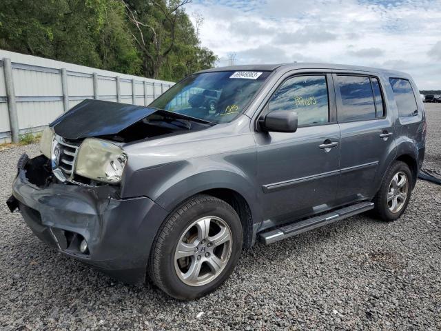 HONDA PILOT EXL 2012 with VIN 5FNYF3H59CB039484 - Photo from auction