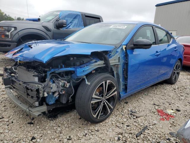 NISSAN SENTRA SR 2020 with VIN 3N1AB8DV1LY215869 - Photo from auction
