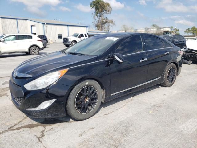 HYUNDAI SONATA HYB 2014 with VIN KMHEC4A42EA111541 - Photo from auction