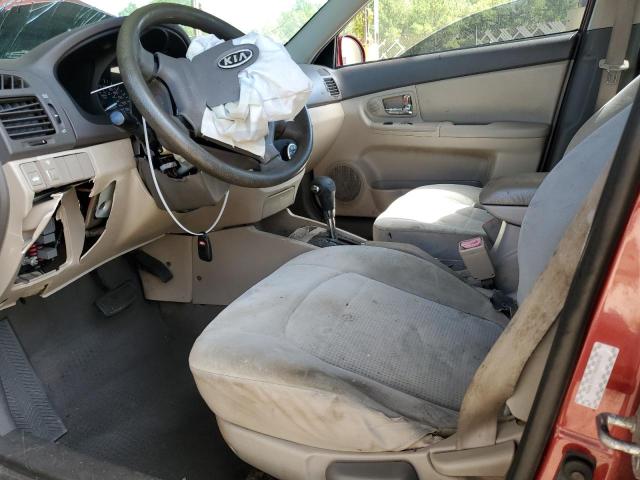 Photo 7 from auction – 2009 KIA SPECTRA EX with VIN KNAFE221795655816
