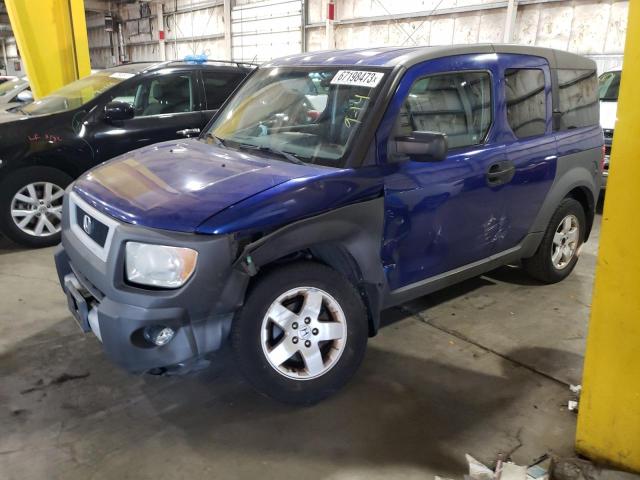 HONDA ELEMENT EX 2004 with VIN 5J6YH28554L029189 - Photo from auction