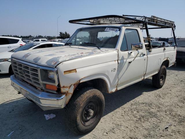 FORD F250 1986 with VIN 1FTEF26YXGPB58537 - Photo from auction