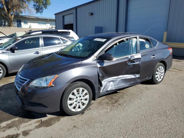 NISSAN SENTRA S 2015 with VIN 3N1AB7AP1FL635326 - Photo from auction