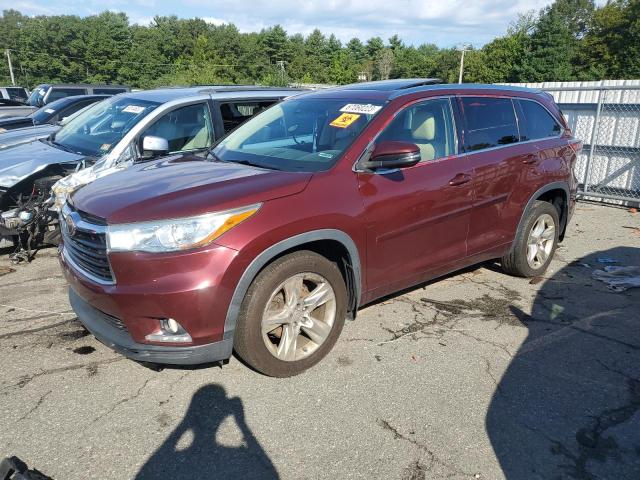 TOYOTA HIGHLANDER 2014 with VIN 5TDDKRFH6ES027009 - Photo from auction