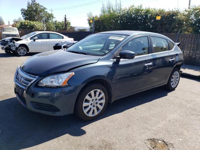 NISSAN SENTRA S 2015 with VIN 3N1AB7AP8FL678299 - Photo from auction