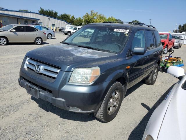 HONDA PILOT EX 2006 с VIN 5FNYF28796B012401 - Снимка от търг