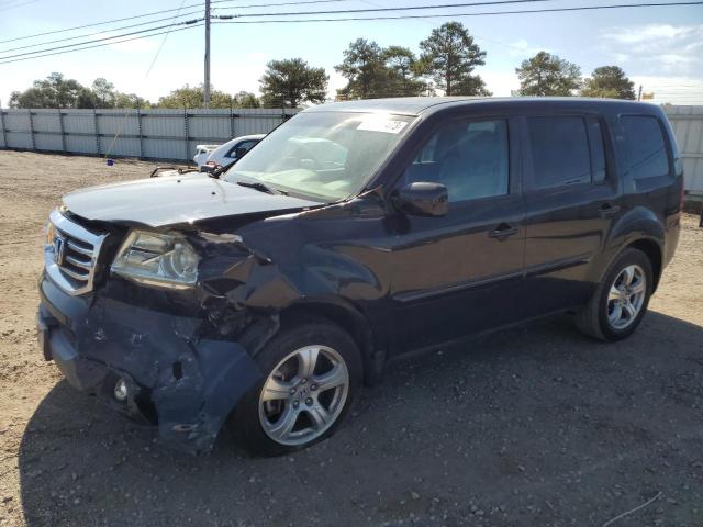 HONDA PILOT EXLN 2013 with VIN 5FNYF3H7XDB021319 - Photo from auction