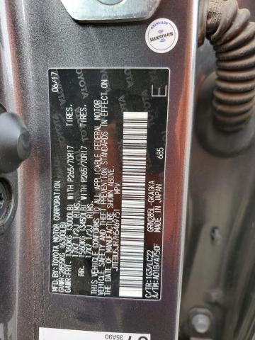 Photo 14 from auction – 2017 TOYOTA 4RUNNER SR with VIN JTEBU5JR7H5469751