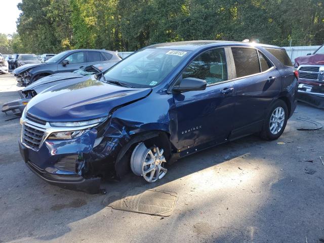CHEVROLET EQUINOX LS 2022 with VIN 2GNAXHEV6N6134388 - Photo from auction