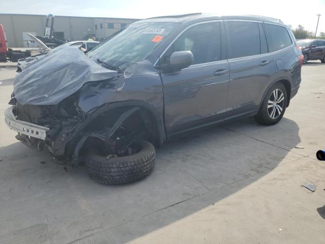 HONDA PILOT EXL 2017 with VIN 5FNYF5H52HB040432 - Photo from auction