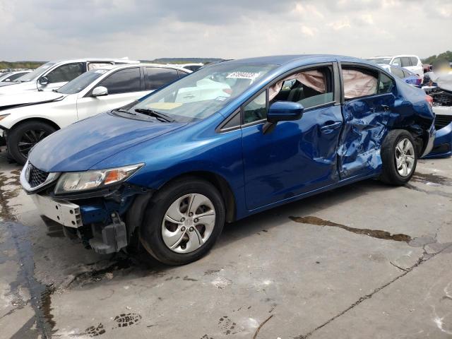 HONDA CIVIC LX 2015 with VIN 2HGFB2F52FH506633 - Photo from auction