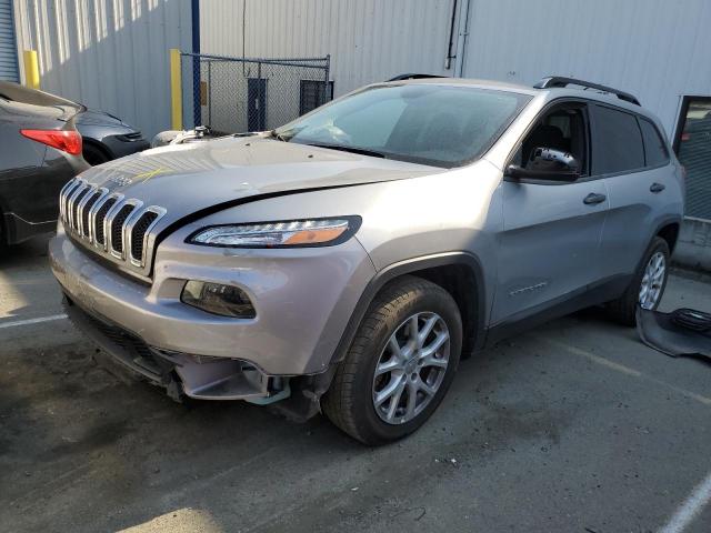 JEEP CHEROKEE S 2016 with VIN 1C4PJLAB4GW260177 - Photo from auction