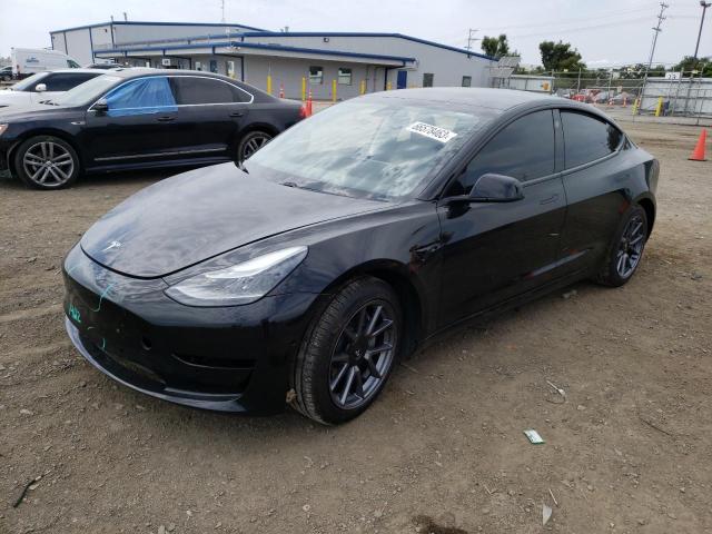 Снимка 1 от търг – 2021 TESLA MODEL 3 с VIN 5YJ3E1EB2MF002936