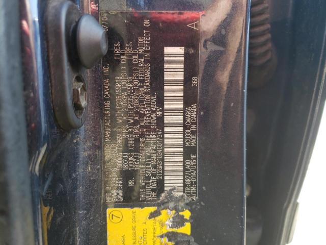 Photo 14 from auction – 2004 LEXUS RX 330 with VIN 2T2GA31U34C017347