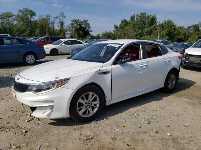 KIA OPTIMA LX 2016 with VIN 5XXGT4L39GG049452 - Photo from auction