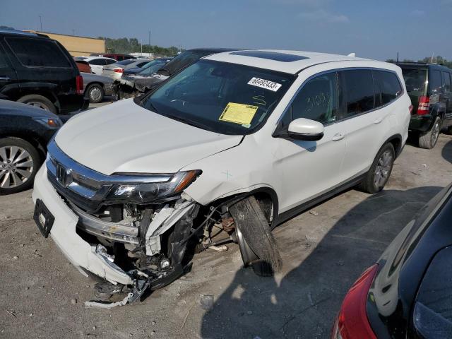 HONDA PILOT EXL 2020 with VIN 5FNYF6H52LB011236 - Photo from auction