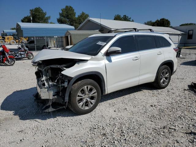 TOYOTA HIGHLANDER 2015 with VIN 5TDKKRFH8FS063289 - Photo from auction