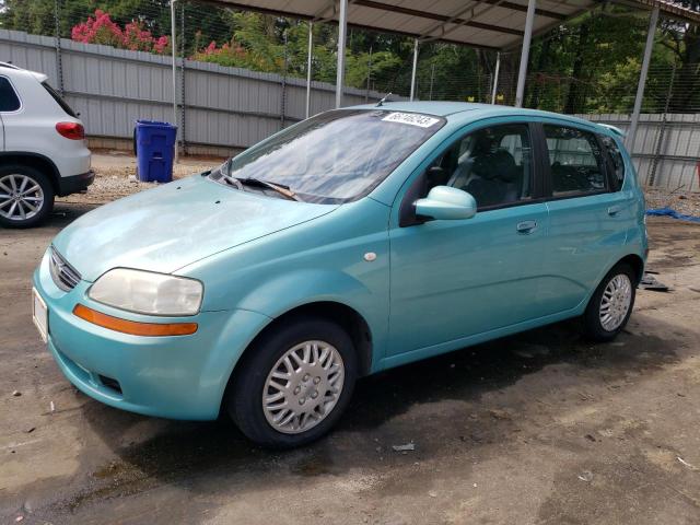 CHEVROLET AVEO BASE 2005 с VIN KL1TD62645B342897 - Снимка от търг
