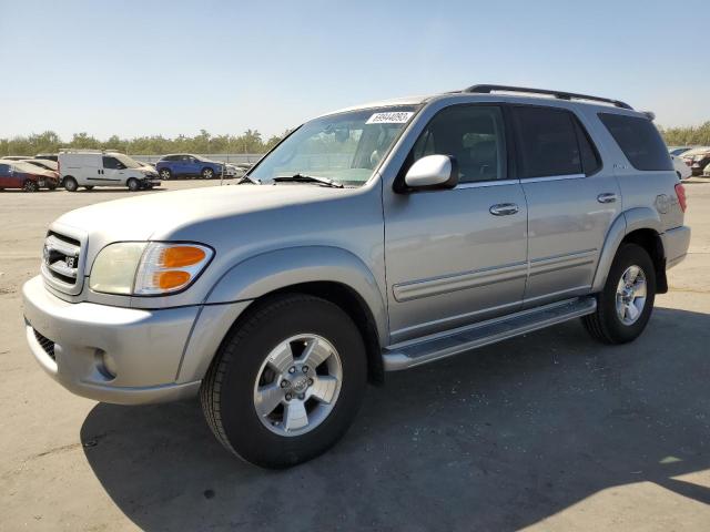 TOYOTA SEQUOIA LI 2002 with VIN 5TDZT38A72S093466 - Photo from auction