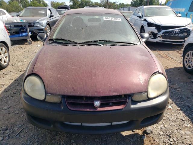 Photo 5 from auction – 2002 DODGE NEON with VIN 1B3ES26CX2D594283