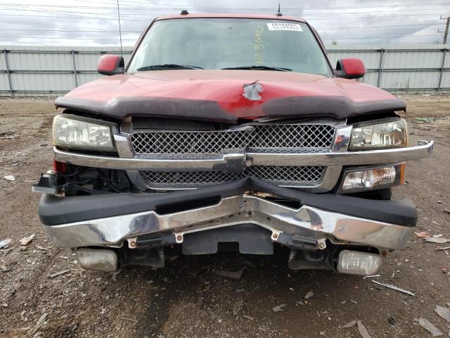 Photo 5 from auction – 2005 CHEVROLET AVALANCHE with VIN 3GNEK12Z95G247660