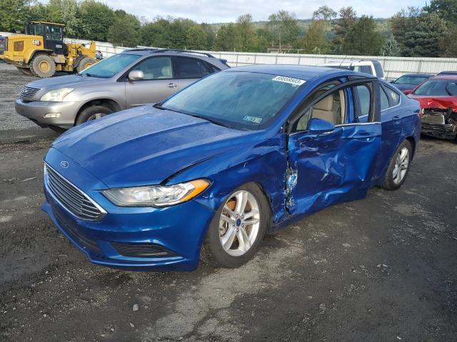 FORD FUSION SE 2018 with VIN 3FA6P0HD1JR207890 - Photo from auction