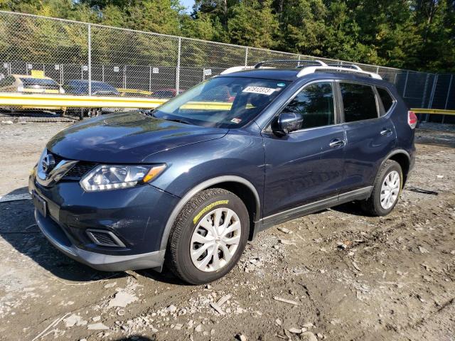 NISSAN ROGUE S 2016 with VIN KNMAT2MV8GP705546 - Photo from auction