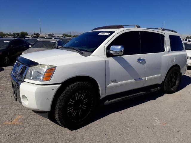 NISSAN ARMADA SE 2007 with VIN 5N1BA08A07N709636 - Photo from auction