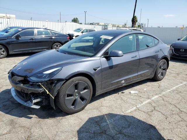TESLA MODEL 3 2021 with VIN 5YJ3E1EA2MF942810 - Photo from auction