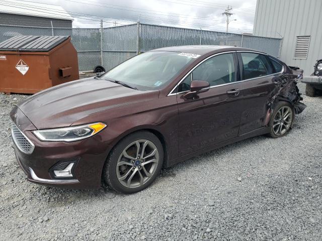 FORD FUSION TIT 2019 with VIN 3FA6P0RU5KR191337 - Photo from auction