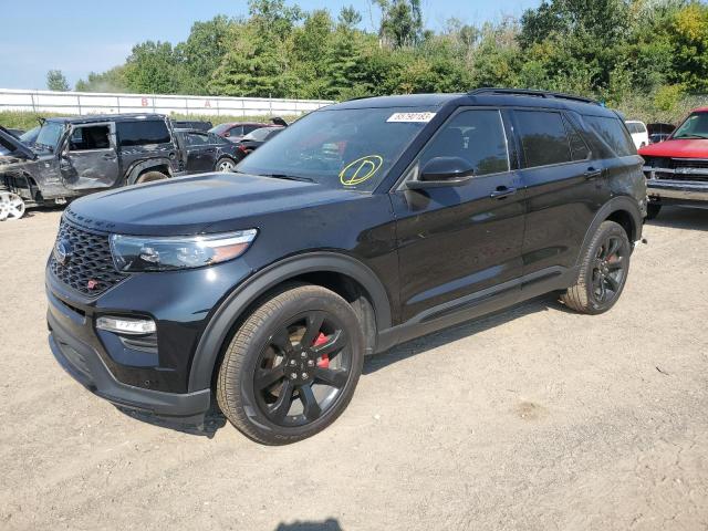 FORD EXPLORER S 2023 with VIN 1FM5K8GC9PGA46857 - Photo from auction