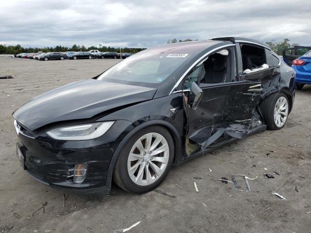 TESLA MODEL X 2017 with VIN 5YJXCDE26HF069523 - Photo from auction