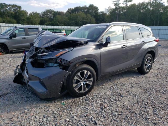 TOYOTA HIGHLANDER 2021 with VIN 5TDHZRAH7MS533063 - Photo from auction