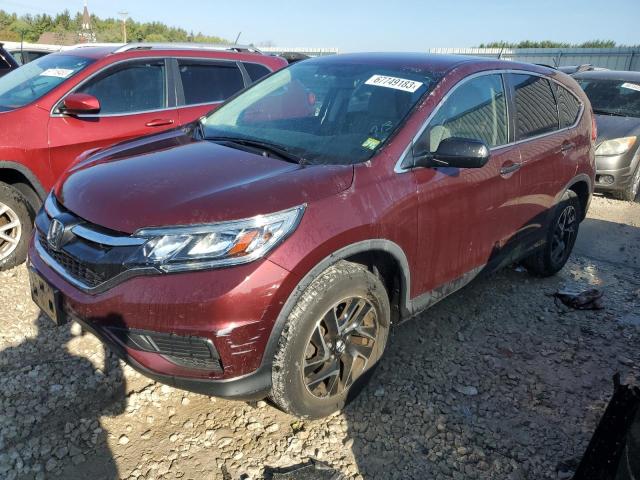 Photo 1 from auction – 2016 HONDA CR-V SE with VIN 5J6RM4H40GL098931