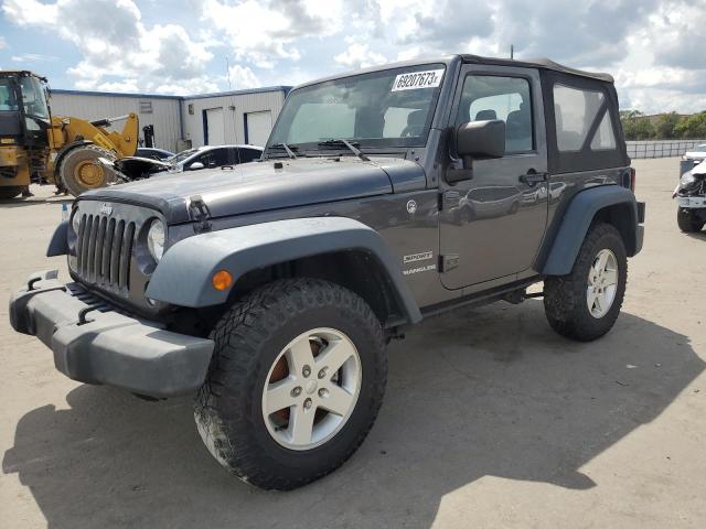 JEEP WRANGLER S 2016 with VIN 1C4AJWAGXGL325165 - Photo from auction