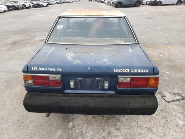 Photo 6 from auction – 1981 TOYOTA COROLLA DE with VIN JT2TE72S6B0625553