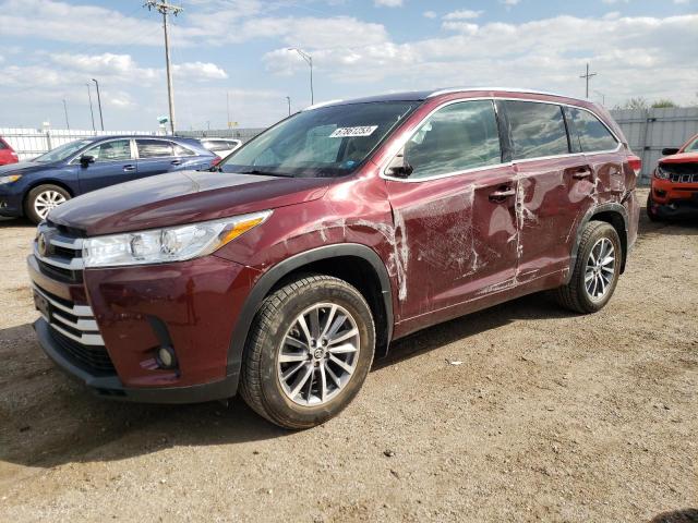 TOYOTA HIGHLANDER 2017 z numerem VIN 5TDJZRFH6HS483711 - Zdjęcie z aukcji