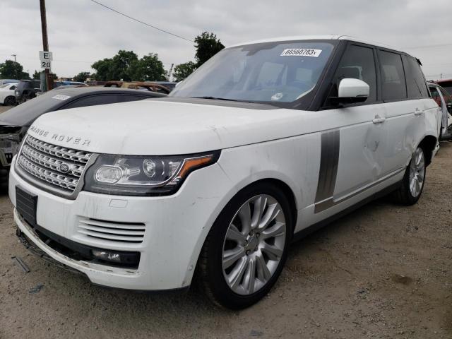 LAND ROVER RANGE ROVE 2016 with VIN SALGS2EF9GA299020 - Photo from auction