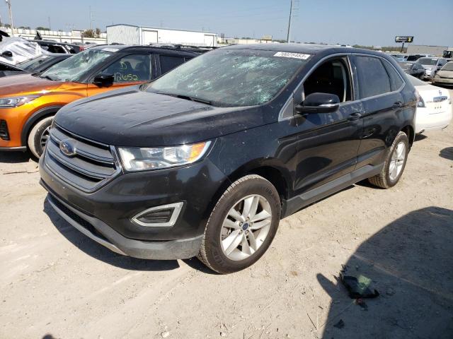 FORD EDGE SEL 2016 with VIN 2FMPK4J91GBB10458 - Photo from auction