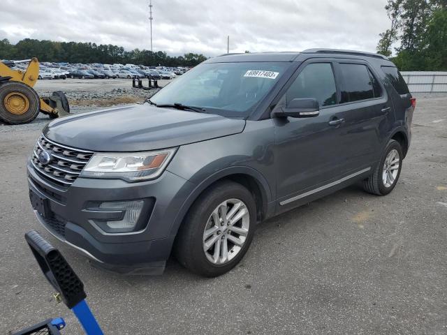 FORD EXPLORER X 2017 with VIN 1FM5K7D85HGA41358 - Photo from auction
