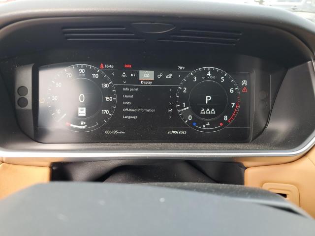 Photo 9 from auction – 2022 LAND ROVER RANGE ROVE with VIN SALWR2SE1NA220665