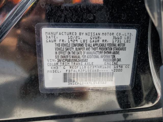 Photo 14 from auction – 2021 NISSAN KICKS S with VIN 3N1CP5BVXML548582