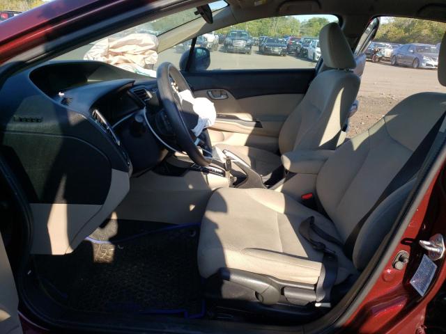 Photo 7 from auction – 2013 HONDA CIVIC LX with VIN 19XFB2F55DE253881