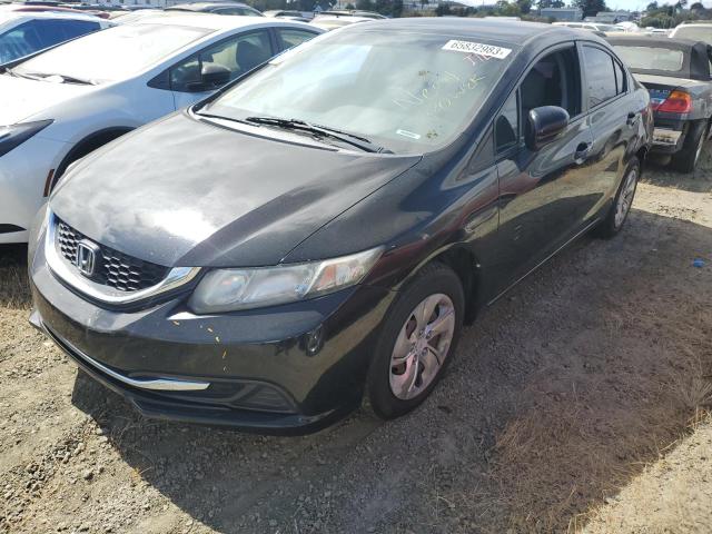 Photo 1 from auction – 2015 HONDA CIVIC LX with VIN 19XFB2F54FE245385