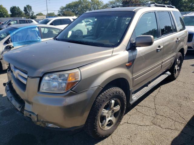 HONDA PILOT EXL 2008 with VIN 5FNYF18748B031340 - Photo from auction