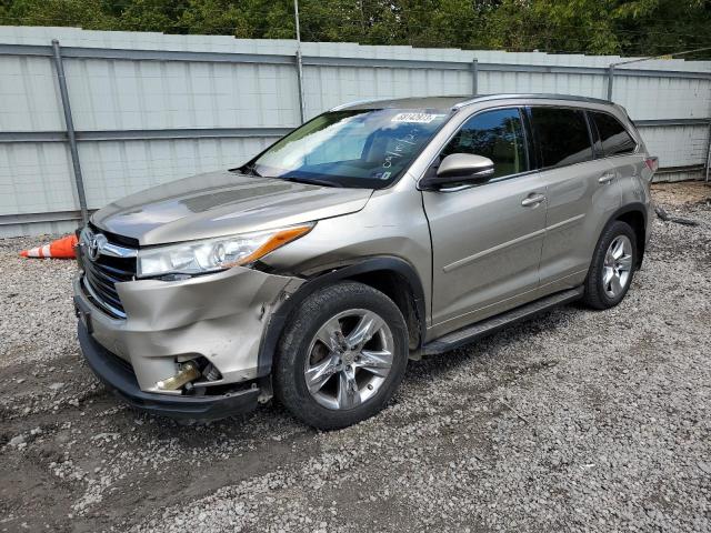 TOYOTA HIGHLANDER 2015 with VIN 5TDDKRFH8FS162977 - Photo from auction