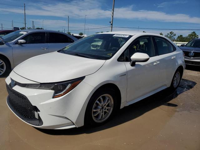 Photo 1 from auction – 2021 TOYOTA COROLLA LE with VIN JTDEAMDE3MJ026205