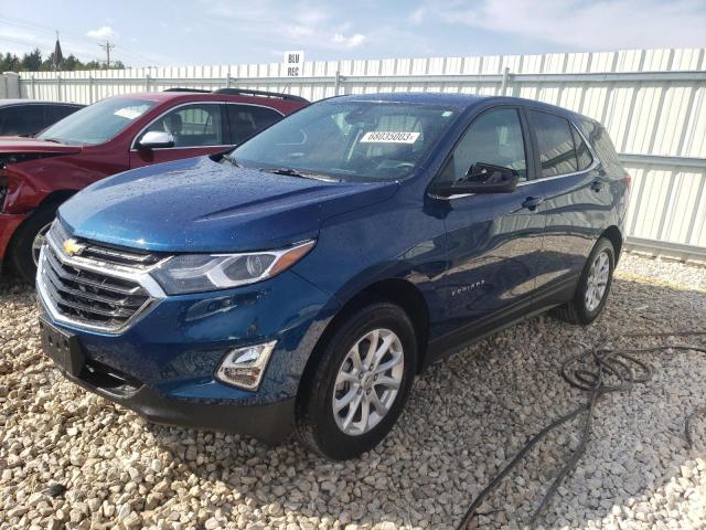 CHEVROLET EQUINOX LT 2021 with VIN 3GNAXUEV3ML345132 - Photo from auction
