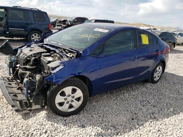 KIA FORTE LX 2017 with VIN 3KPFK4A7XHE033484 - Photo from auction